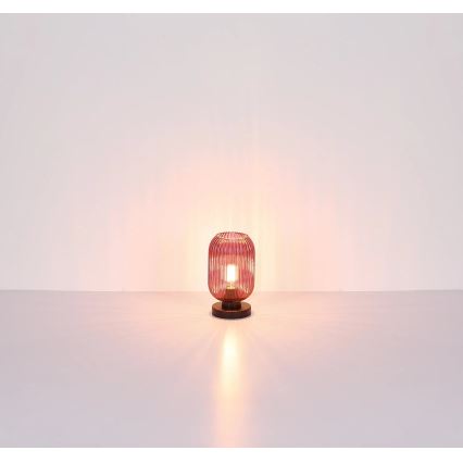 Globo - Table lamp 1xE27/40W/230V purple
