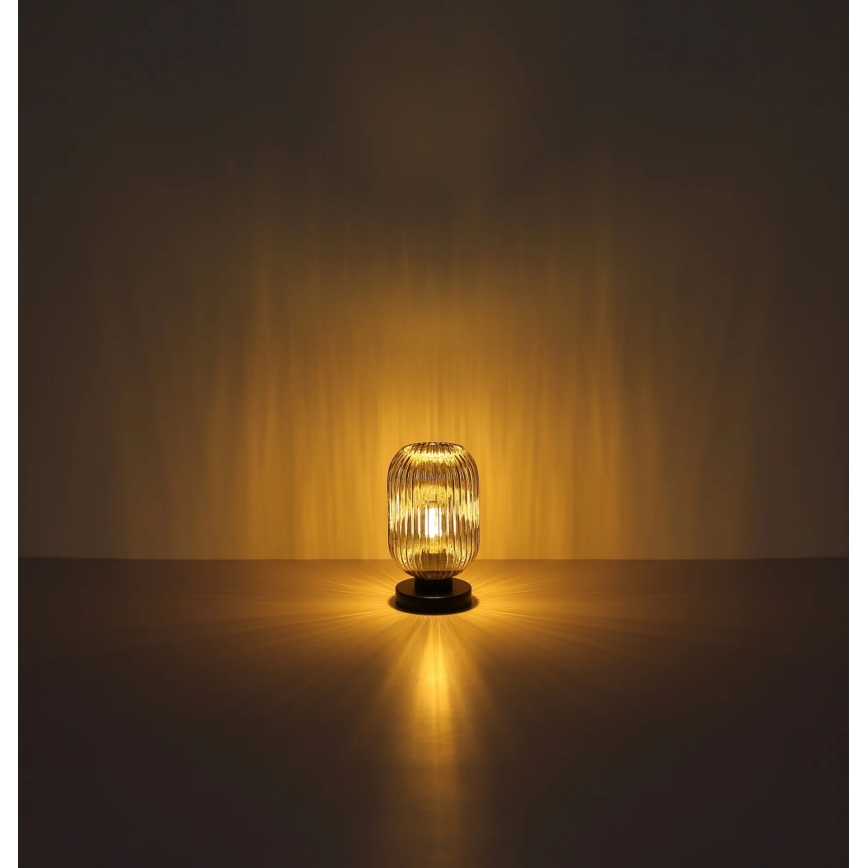 Globo - Table lamp 1xE27/40W/230V grey