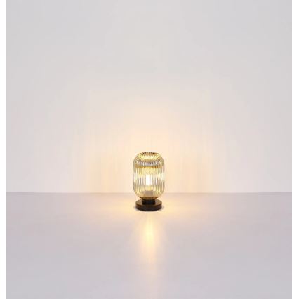 Globo - Table lamp 1xE27/40W/230V grey