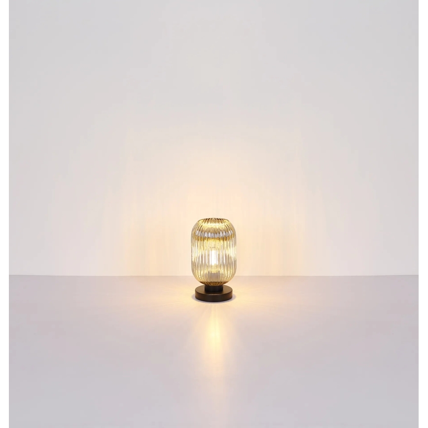 Globo - Table lamp 1xE27/40W/230V grey