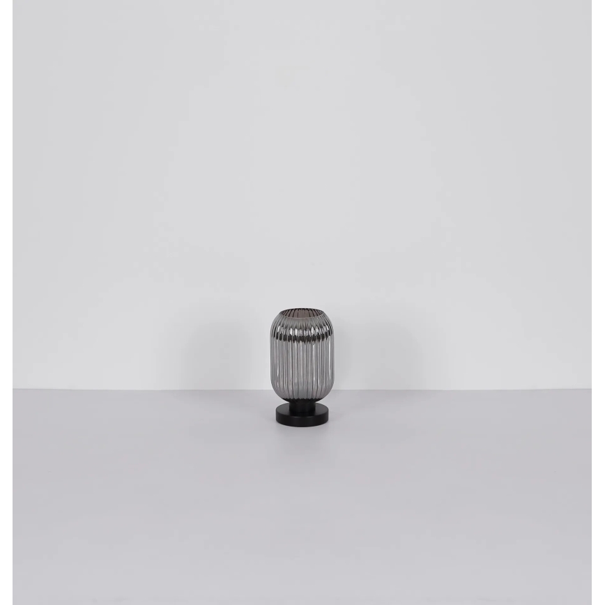 Globo - Table lamp 1xE27/40W/230V grey