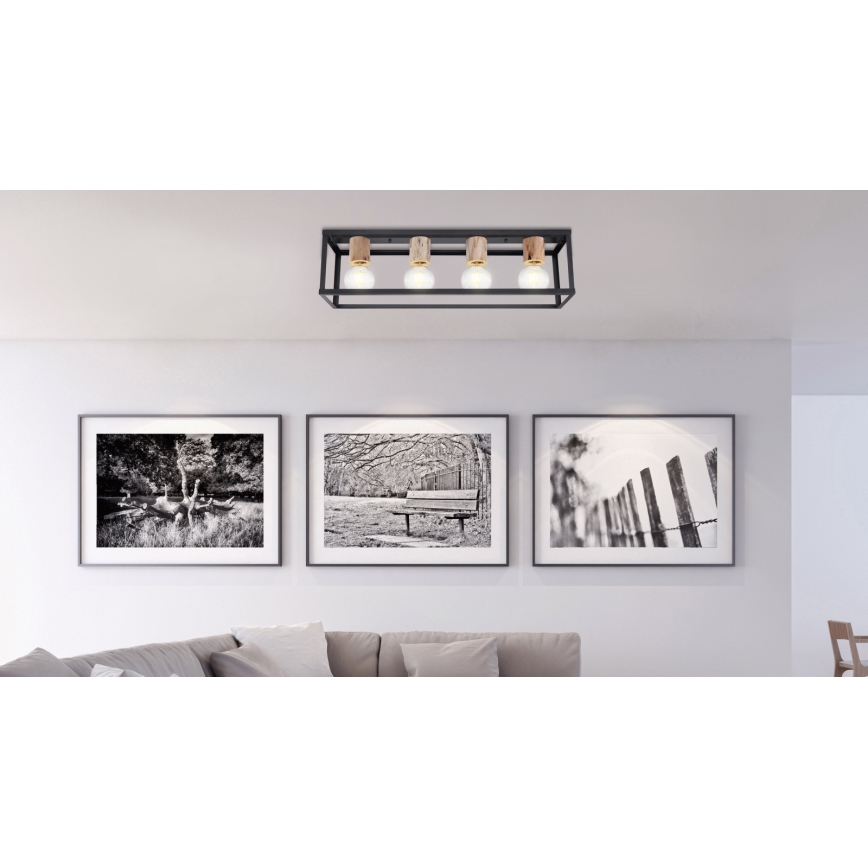 Globo - Ceiling light 4xE27/60W/230V