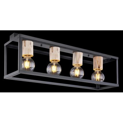 Globo - Ceiling light 4xE27/60W/230V
