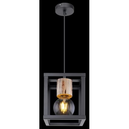 Globo - Chandelier on a string 1xE27/60W/230V