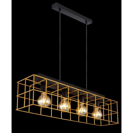 Globo - Chandelier on a string 4xE27/60W/230V