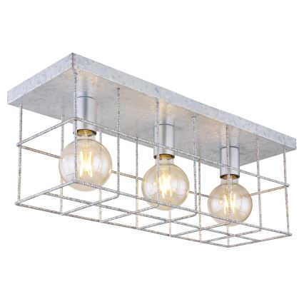 Globo 15530Z-3D - Ceiling light MERRIL 3xE27/60W/230V