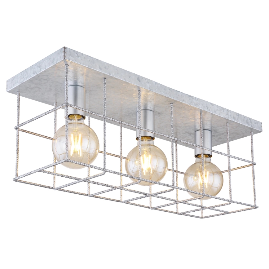 Globo 15530Z-3D - Ceiling light MERRIL 3xE27/60W/230V