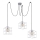 Globo 15530Z-3H1 - Chandelier on a string MERRIL 3xE27/60W/230V