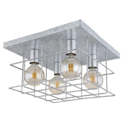 Globo 15530Z-4D - Ceiling light MERRIL 4xE27/60W/230V