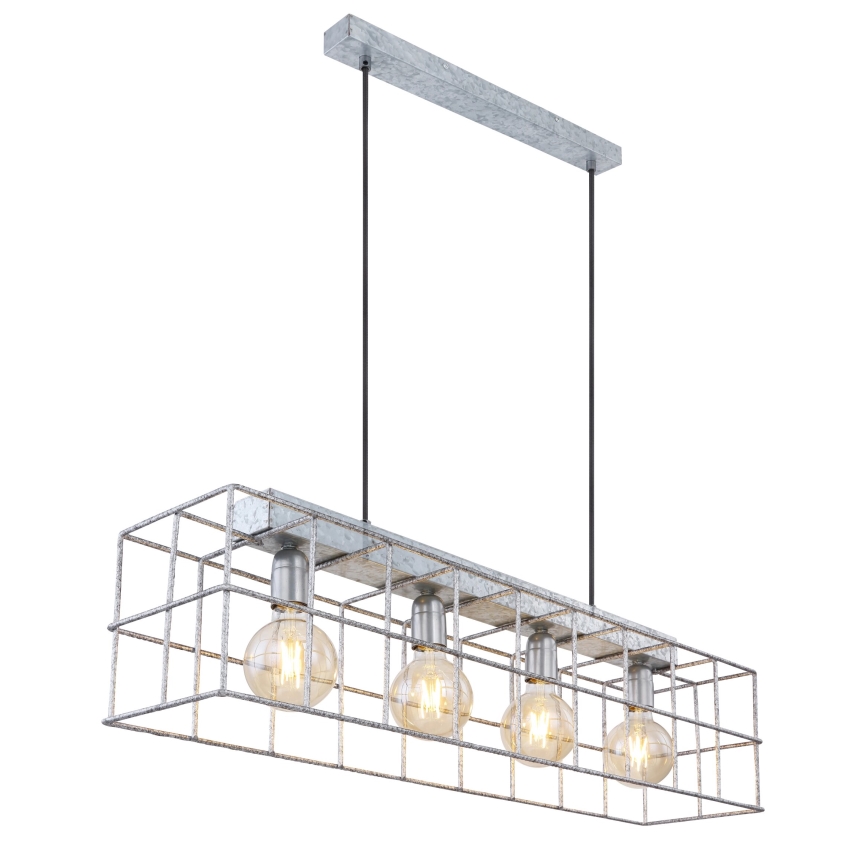 Globo 15530Z-4H - Chandelier on a string MERRIL 4xE27/60W/230V