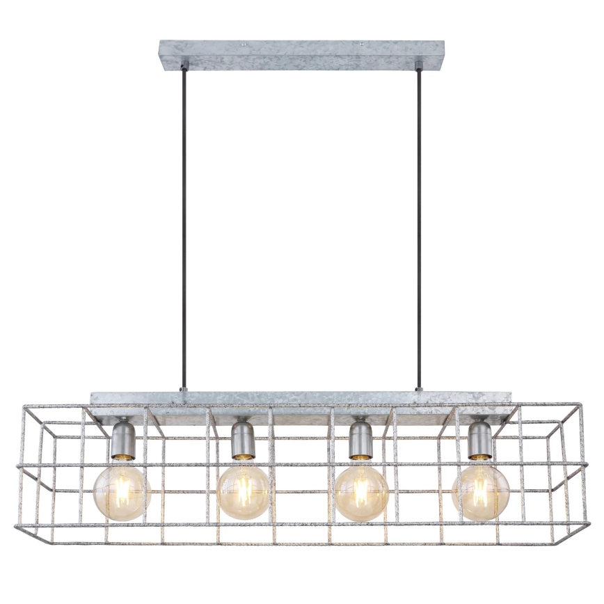 Globo 15530Z-4H - Chandelier on a string MERRIL 4xE27/60W/230V