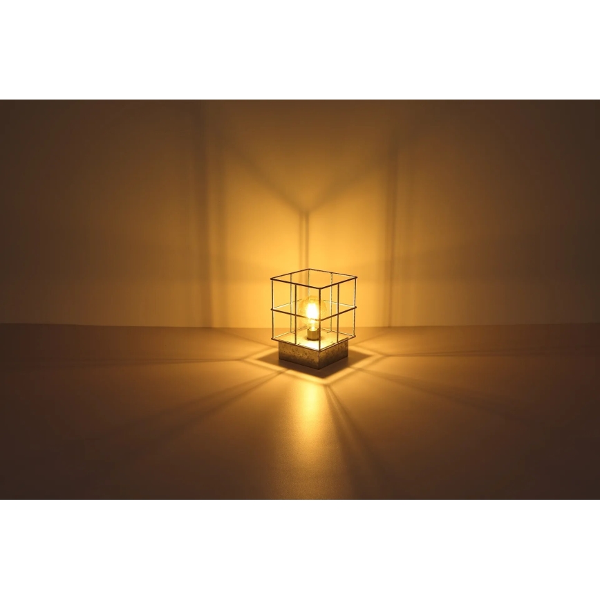 Globo 15530ZT - Table lamp MERRIL 1xE27/60W/230V