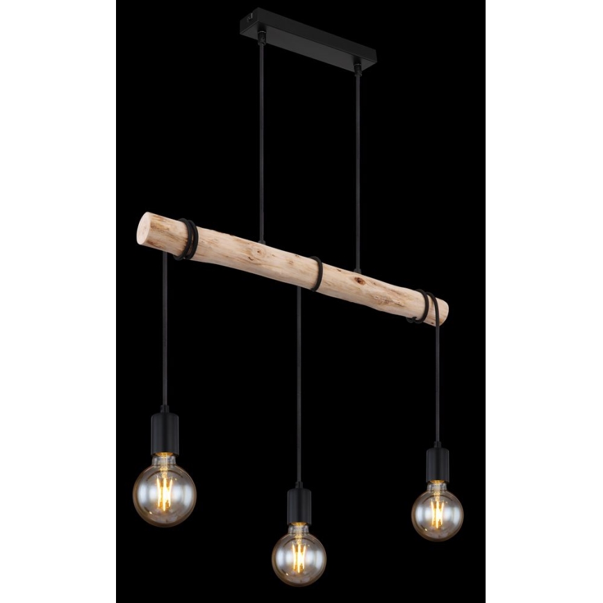 Globo - Chandelier on a string 3xE27/60W/230V