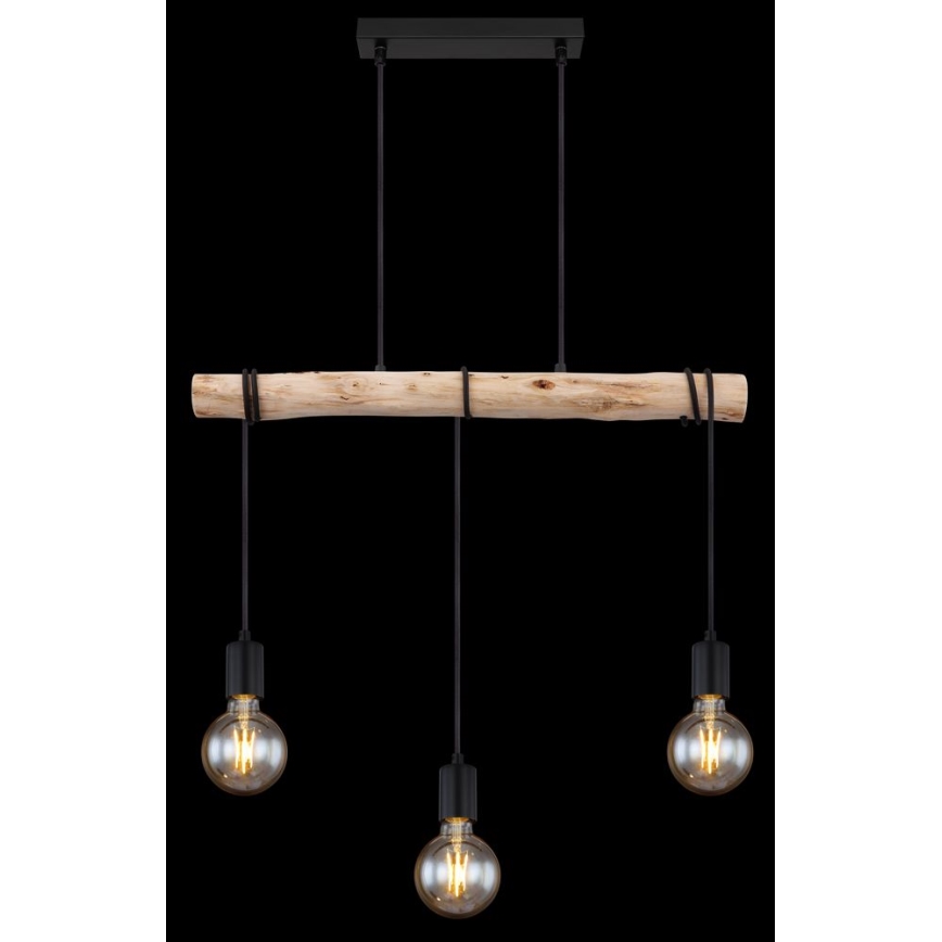 Globo - Chandelier on a string 3xE27/60W/230V