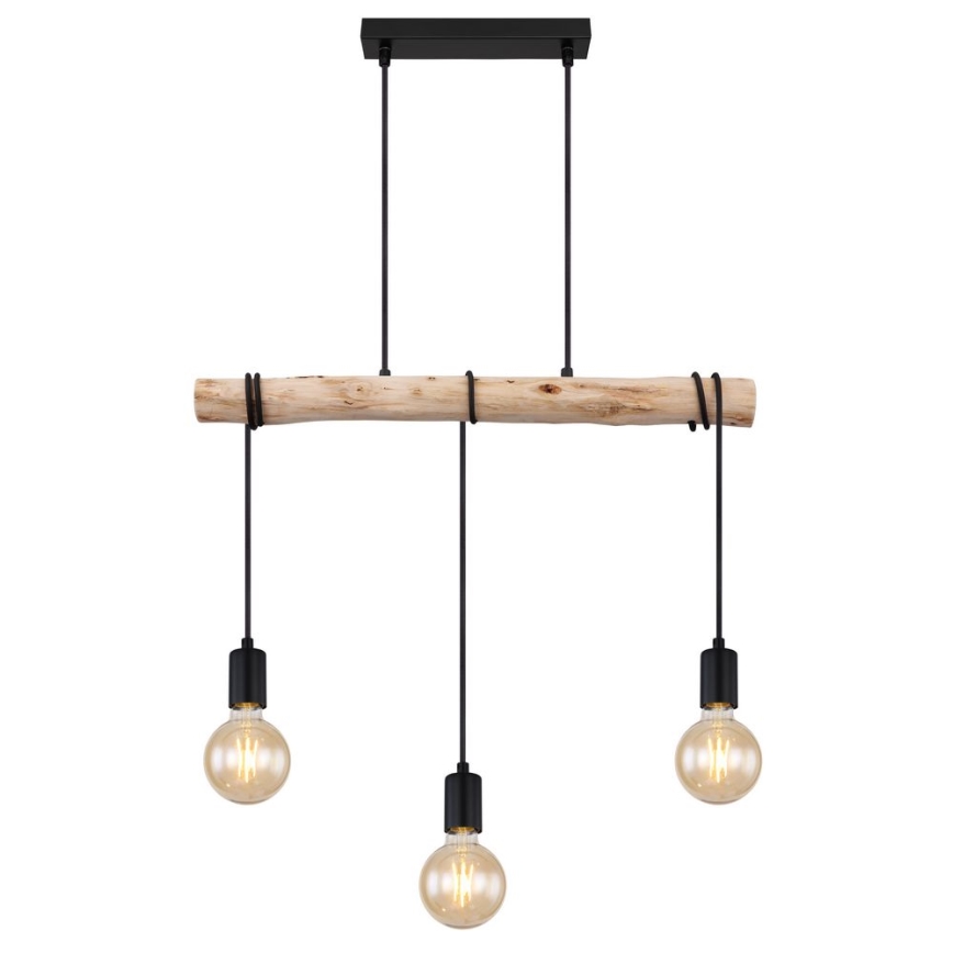 Globo - Chandelier on a string 3xE27/60W/230V