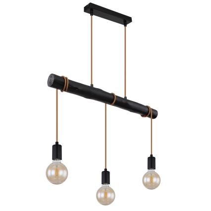 Globo - Chandelier on a string 3xE27/60W/230V