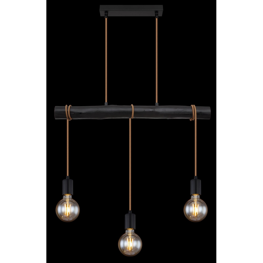 Globo - Chandelier on a string 3xE27/60W/230V