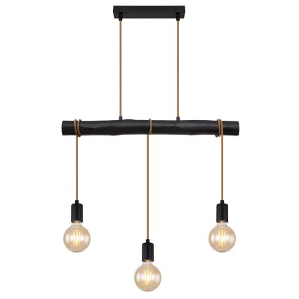 Globo - Chandelier on a string 3xE27/60W/230V