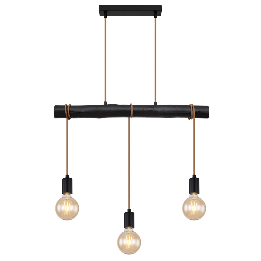 Globo - Chandelier on a string 3xE27/60W/230V