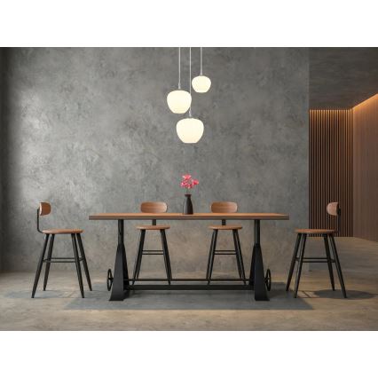 Globo - Chandelier on a string 3xE27/40W/230V white