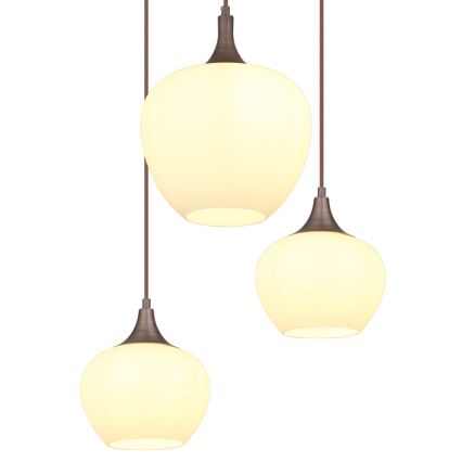 Globo - Chandelier on a string 6xE27/40W/230V white