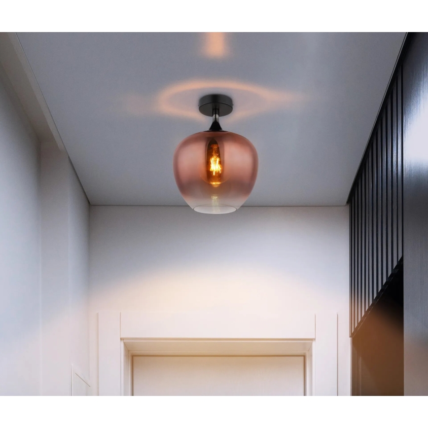 Globo - Ceiling light 1xE27/40W/230V copper