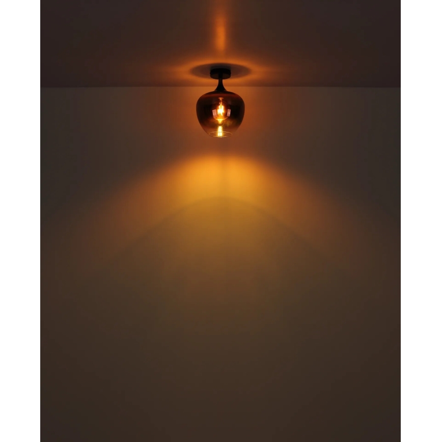 Globo - Ceiling light 1xE27/40W/230V copper