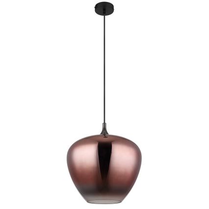 Globo - Chandelier on a string 1xE27/60W/230V d. 40 cm copper