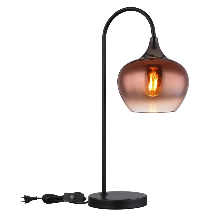 Globo - Table lamp 1xE27/40W/230V copper