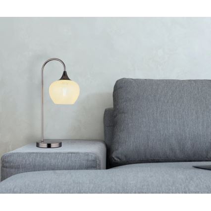 Globo - Table lamp 1xE27/40W/230V white/anthracite