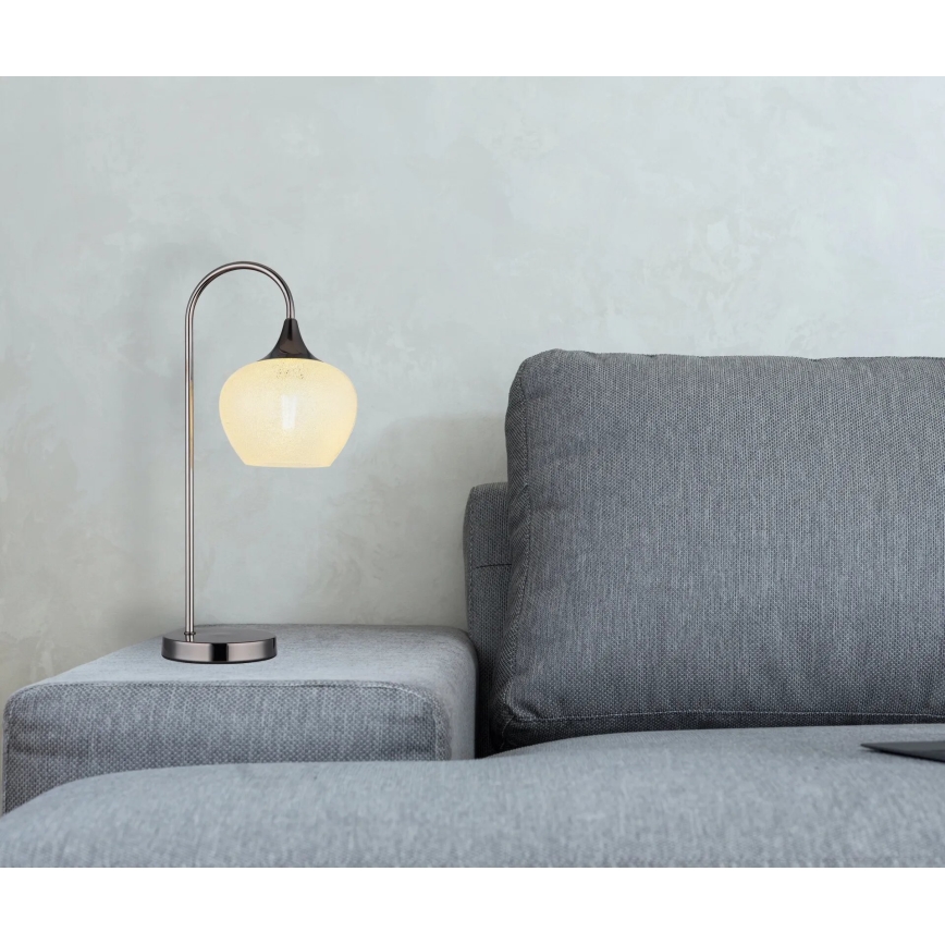 Globo - Table lamp 1xE27/40W/230V white/anthracite