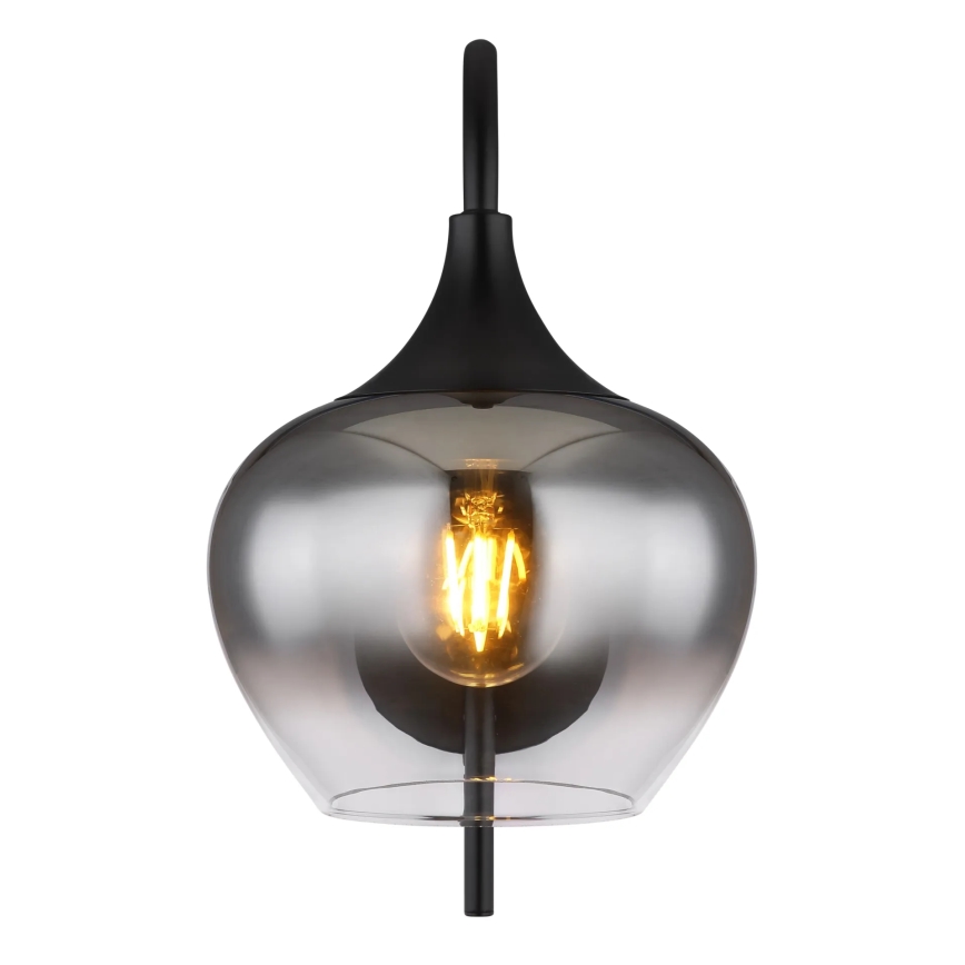 Globo - Wall lamp 1xE27/40W/230V black