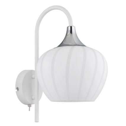 Globo - Wall lamp 1xE27/40W/230V white