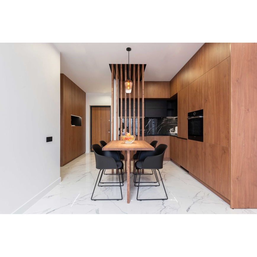 Globo - Chandelier on a string 1xE27/60W/230V d. 18 cm copper