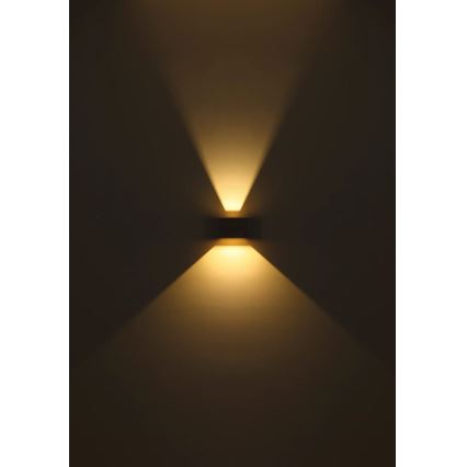 Globo - LED Wall light LED/8W/230V brown