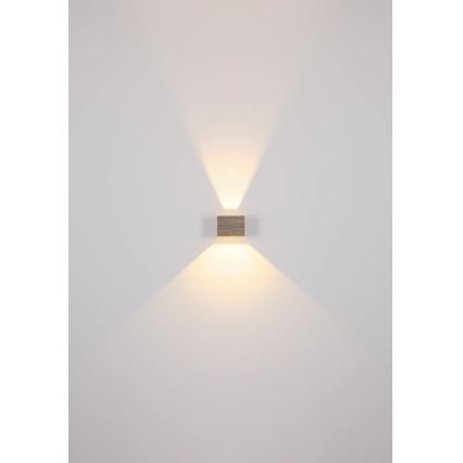 Globo - LED Wall light LED/8W/230V brown