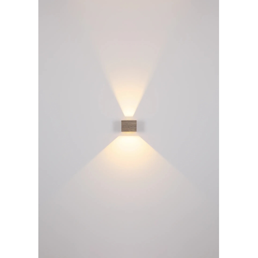 Globo - LED Wall light LED/8W/230V brown