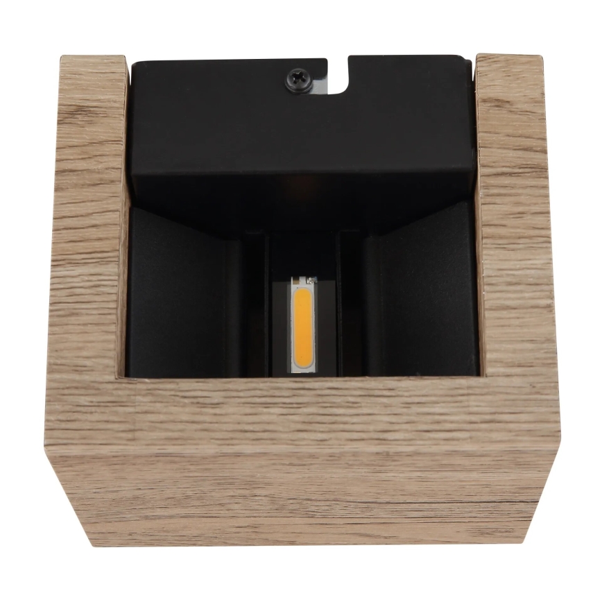 Globo - LED Wall light LED/8W/230V brown