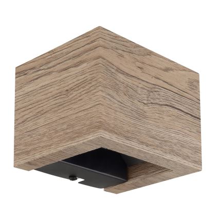 Globo - LED Wall light LED/8W/230V brown