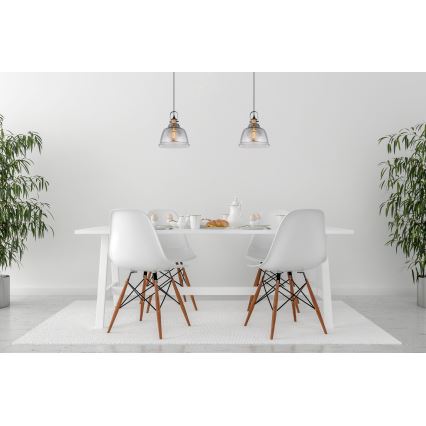 Globo - Chandelier on a string 1xE27/60W/230V d. 30 cm