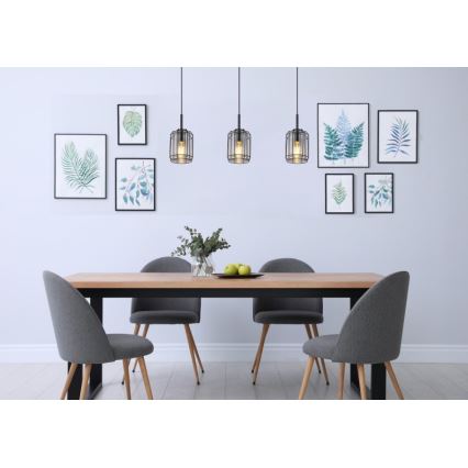 Globo - Chandelier on a string 3xE27/60W/230V