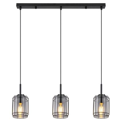 Globo - Chandelier on a string 3xE27/60W/230V