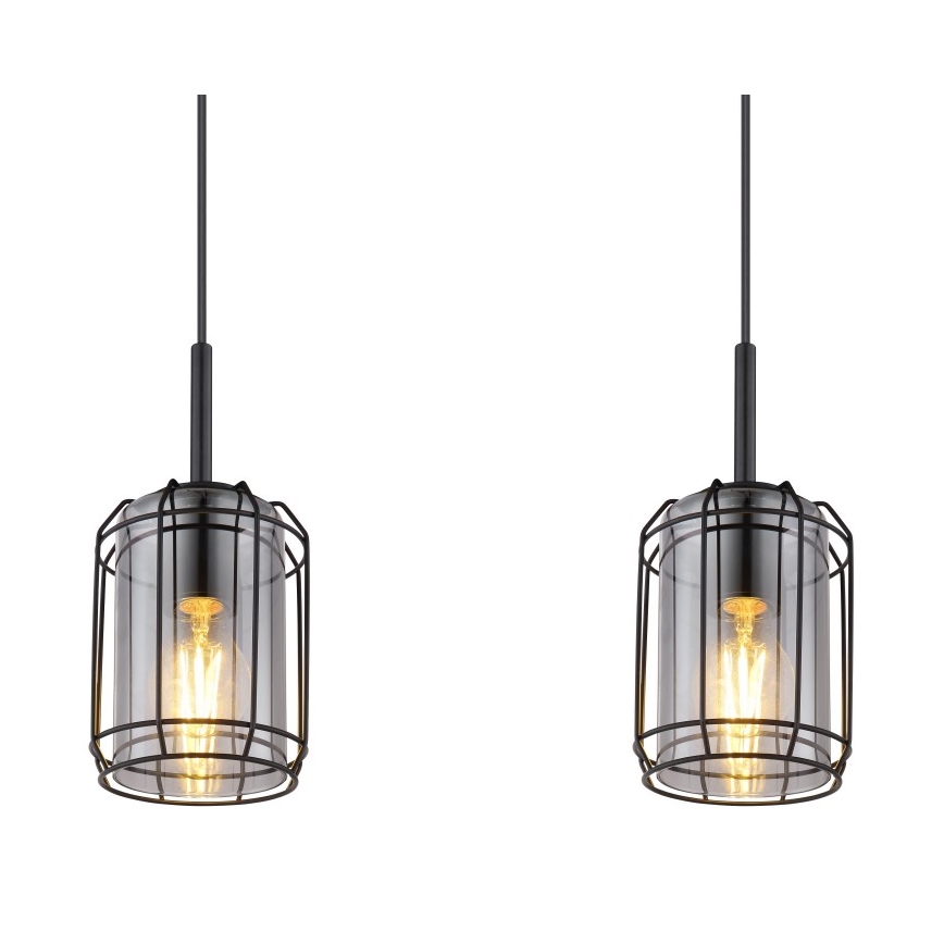 Globo - Chandelier on a string 3xE27/60W/230V