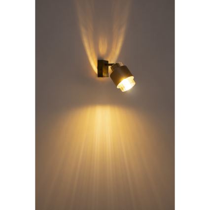 Globo - Wall spotlight 1xE27/40W/230V black/bronze