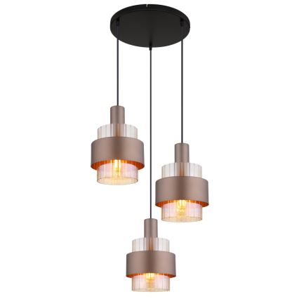 Globo - Chandelier on a string 3xE27/60W/230V d. 45 cm