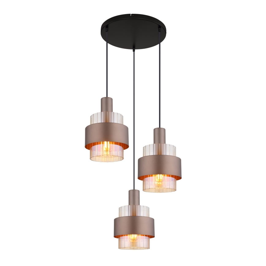 Globo - Chandelier on a string 3xE27/60W/230V d. 45 cm