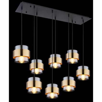 Globo - Chandelier on a string 8xE27/60W/230V