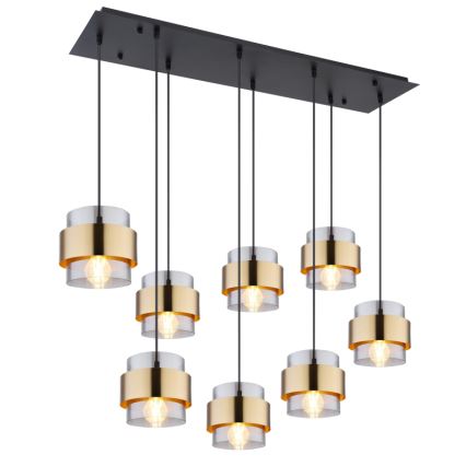 Globo - Chandelier on a string 8xE27/60W/230V