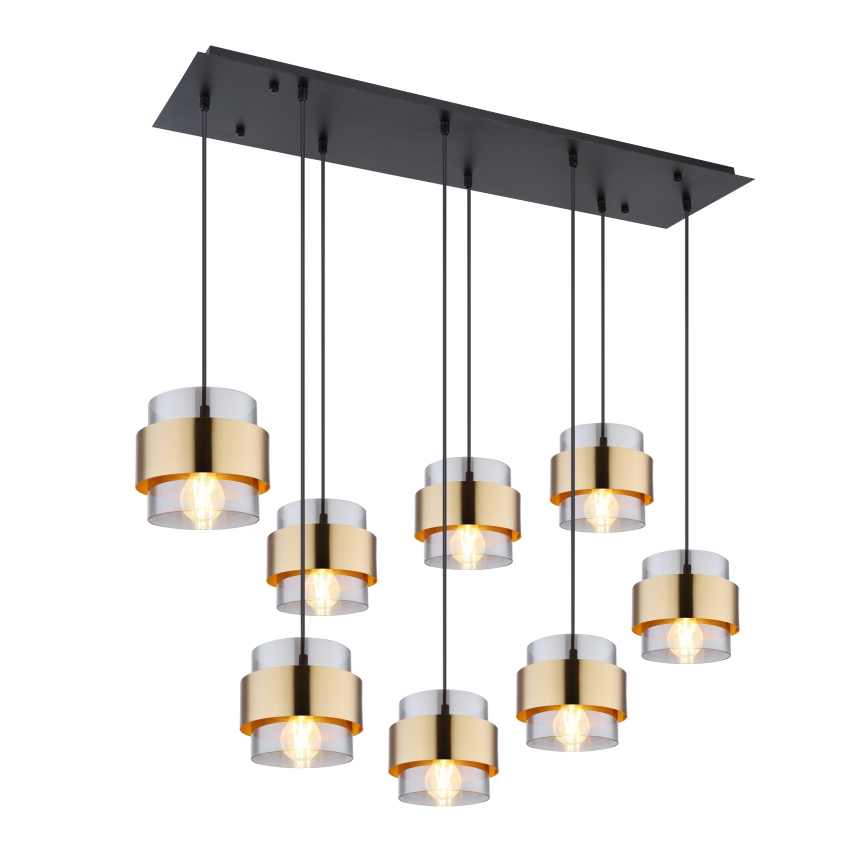 Globo - Chandelier on a string 8xE27/60W/230V