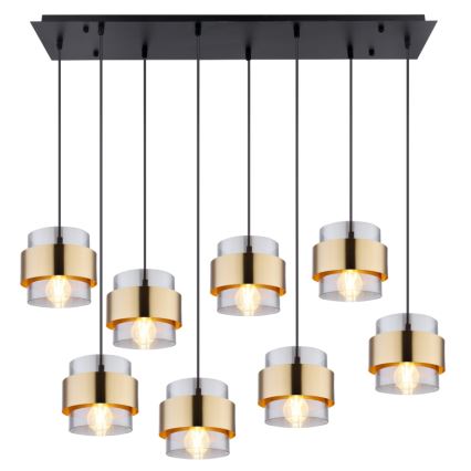 Globo - Chandelier on a string 8xE27/60W/230V